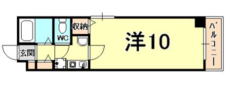 エレガンス白鳥の間取り画像