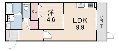 MOCXION御影の間取り画像