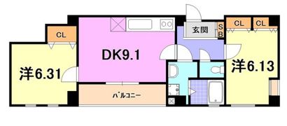 J-SQUAREの間取り画像
