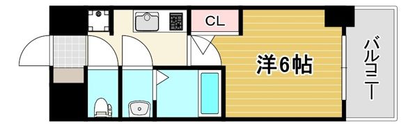 アドバンス神戸ラシュレの間取り画像