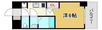 アドバンス神戸ラシュレの間取り画像