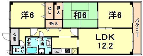 ドムール樋之池の間取り画像