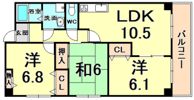 グランツOKAMOTO 7の間取り画像