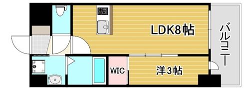 アドバンス神戸ラシュレの間取り画像
