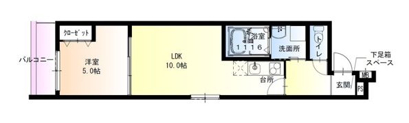 フジパレス西宮春風公園1番館の間取り画像