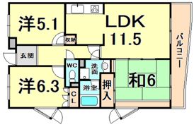 フォルテ上甲子園の間取り画像