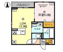 パレスリバティの間取り画像