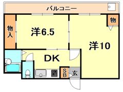 エスペランス・ドゥ・花隈の間取り画像