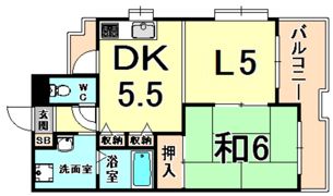 メゾンドール稲野の間取り画像