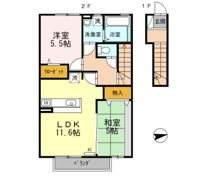 アルモニーアFの間取り画像