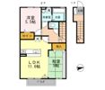 アルモニーアFの間取り画像