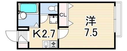 エーデルハイム会下山の間取り画像