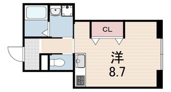 シトラス住吉SKYE3の間取り画像