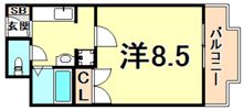 リッチライフ甲子園IIの間取り画像