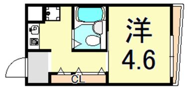 ピノ武庫之荘の間取り画像