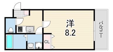 Pohili甲子園の間取り画像