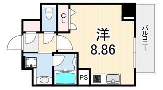 ステラハウス住吉の間取り画像