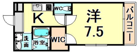 フジパレス東園田サウスの間取り画像