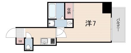 セレニテ兵庫エクラの間取り画像