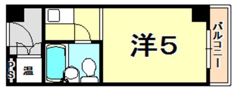 カサベラエステ三宮の間取り画像