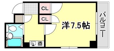 フルーレゾン神戸パートIIの間取り画像