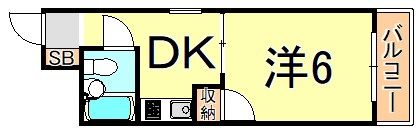 ハイツ24の間取り画像