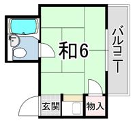 ニューヤングハイツの間取り画像