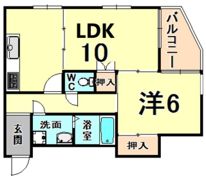 コスモスハイツの間取り画像