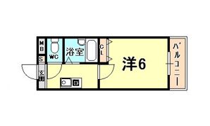 エクレ西宮の間取り画像