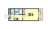 エクレ西宮の間取り画像