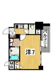 エスリード神戸元町ヒルズの間取り画像