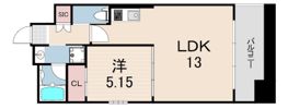 プレジオ西宮今津の間取り画像