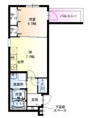 フジパレス西宮鳴尾町の間取り画像
