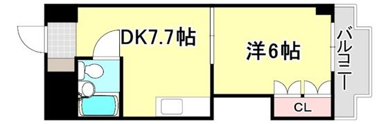 シティライフ下山手の間取り画像