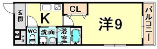 フジパレス武庫之荘I番館の間取り画像