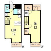 プチットフォーレの間取り画像