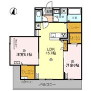 ディアコート芦屋大原町の間取り画像
