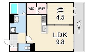 Pieces Clairesの間取り画像