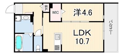 YOUR MAISON 若王寺の間取り画像
