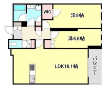 ミレーネ芦屋東山の間取り画像