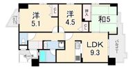 ワコーレエクセレント大開通の間取り画像
