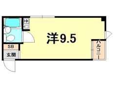 ルミナス西宮の間取り画像