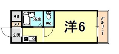 アーバンハイツテラモトの間取り画像