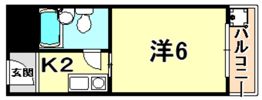 メゾン・ド・六甲パート1の間取り画像