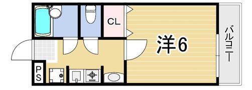 アーバンジャングルプレース174Nの間取り画像
