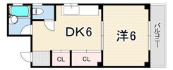 ライフプラザ今津の間取り画像