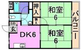 西甲南レジデンスの間取り画像