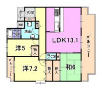アマビリタ アパートメントの間取り画像