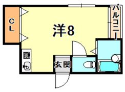 メゾンTAKATAの間取り画像