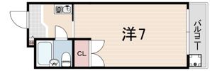 メゾン・ド・六甲パートVの間取り画像
